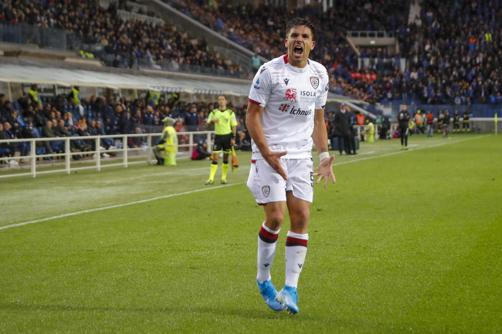 Giovanni Simeone - here in Cagiliari